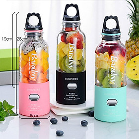 500ml 6 Blade Portable Blender Juicer Machine Electric Mini Usb Food Processor Juicer Cup