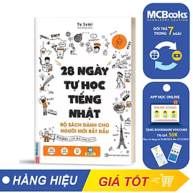 28 Ngày Tự Học Tiếng Nhật - Bộ Sách Dành CHo Người Mới Bắt Đầu