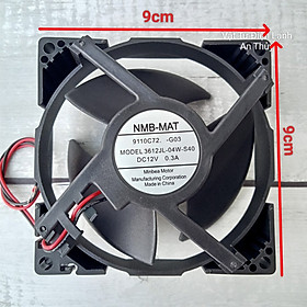 Quạt tủ lạnh SAMSUNG 2 dây kích thước 9cm x 9cm 12V