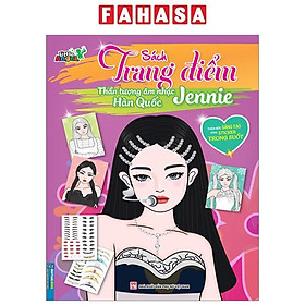 Sách Trang Điểm Thần Tượng Âm Nhạc Hàn Quốc - Jennie -Thỏa Sức Sáng Tạo Cùng Sticker Trong Suốt