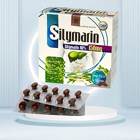 Viên uống Bổ gan Silymarin -Hộp 100v nang mềm