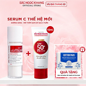 Tinh chất Serum C thế hệ mới Sắc Ngọc Khang 30ml giúp dưỡng trắng, mờ thâm nám, ngừa nếp nhăn