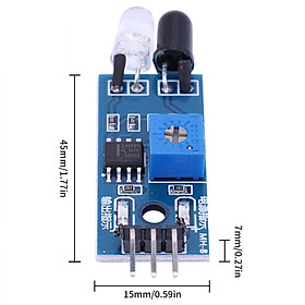 Mua Cảm Biến Hồng Ngoại LM393  Mạch Cảm Biến Hồng Ngoại Vật Cản LM393 # linh kiện điện tử