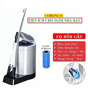 Cọ Chà Bồn Cầu Vệ Sinh Toilet Nhà Tắm diệt vi khuẩn - Đầu cọ dùng một lần