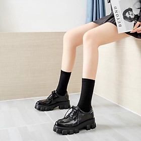 Giày bốt nữ thấp cổ oxforrr mới