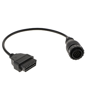 14 Pin to 16 Pin OBD2 Diagnostic Convertor Adapter Cable for Benz