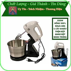 Máy đánh trứng - Máy trộn bột - máy đánh trúng trộn bột làm bánh - Máy đánh bot nhào bột