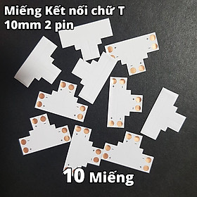 Mua 10 đầu kết nối Led chữ L  chữ T  chữ Thập Đầu loại 10mm 2pin – sử dụng cho dây led 5050 loại đơn sắc 2 pin