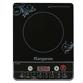 Bếp Điện Từ Kangaroo KG420i (Đen) - Kèm Nồi Lẩu - Hàng chính hãng