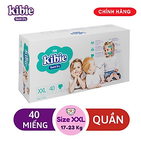 Tã Bỉm Quần Kibie XXL40 40 Miếng - Bao Bì Mới