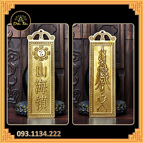 Thẻ Kim Bài đồng cao cấp trấn trạch - Đồng vàng