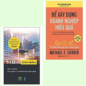 Combo 2 cuốn MBA Căn Bản - Xây Dựng Và Quản Lý Nhân Sự Hiệu Quả + Để Xây