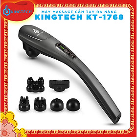 Máy Massage Cầm Tay Đa Năng Cao Cấp KINGTECH - Mát Xa Chuyên Sâu Cho Cổ, Vai Gáy, Bụng, Lưng, Cánh Tay, Chân - Giảm Đau Mỏi Toàn Thân Cho Dân Văn Phòng, Gymer, Người Già, Người Lao Động Nặng - Món Quà Tuyệt Vời Cho Ông Bà, Bố Mẹ - Hàng Chính Hãng