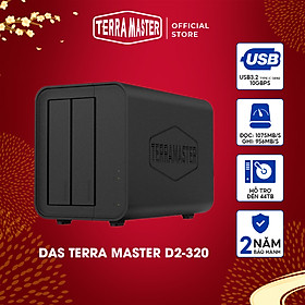 Mua Thiết bị lưu trữ DAS TerraMaster D2-320 2-bay Hàng chính hãng