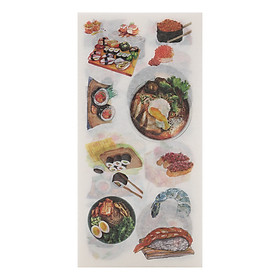 Bộ 6 Tấm Sticker Dán Trang Trí