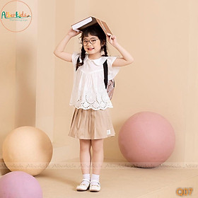 Áo sơ mi bé gái size đại 18-40 kg