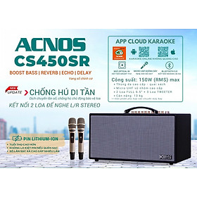 Loa mini xách tay Acnos CS450SR năm 2022 - Hàng Chính Hãng