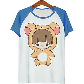 Áo thun Cô bé gấu nâu ATCP036