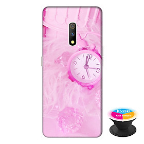 Ốp lưng dành cho điện thoại Realme X hình Đồng Hồ Tình Yêu - tặng kèm giá đỡ điện thoại iCase xinh xắn - Hàng chính hãng