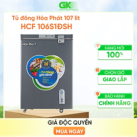Tủ đông Hòa Phát HCF 106S1ĐSH 107 lít - Hàng chính hãng