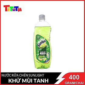 Nước rửa chén Sunlight Trà xanh Chai 400g