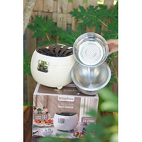 Mua  Hàng chính hãng  NỒI CƠM ĐA NĂNG SNAPBEE RC3000 - Kiêm Tách Đường - Dung Tích 3 Lít - Lòng Nồi Niêu Inox 304 Siêu Dày Đầu Tiên Trên Thị Trường