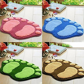 Mua Thảm lau chân hình bàn chân siêu thấm