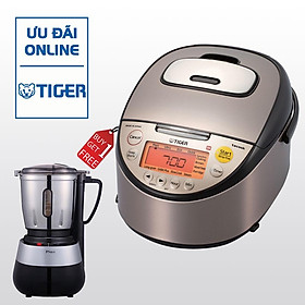 Mua MUA 1 TẶNG 1 Nồi cơm điện tử cao tần Tiger 4 trong 1 JKT-S18W (1.8L) Nhận 1 MÁY XAY SINH TỐ POONGNYUN SMKANB-4000 - Hàng chính hãng