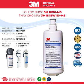 Mua Lõi Lọc 3M HF10-MS Thay Cho Máy Lọc Nước 3M BREW110-MS - Nhập Khẩu Mỹ  Hàng Chính Hãng - 3M BREW110MS HF10MS