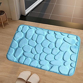 Door Mat Anti-Slip Soft Area Rugs for Bathroom Balcony Laundry Room Decor - 50x80cm