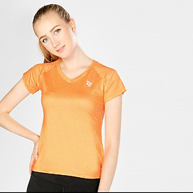 Áo thể thao nữ just feel free w basic v neck