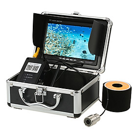 Bộ Camera Dò Tìm Cá Kết Nối Qua Ứng Dụng Điện Thoại (7inch) (1000TVL) (Cáp 30m)