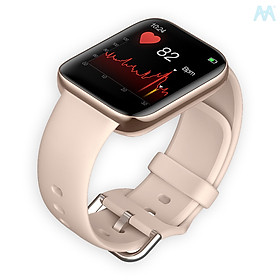 Đồng Hồ Thông Minh AMA Watch S2 Kết nối Bluetooth Theo dõi Sức khỏe Vận động Màn hình cong tràn viền Hàng chính hãng