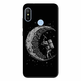 Ốp lưng in cho Xiaomi Redmi Note 5 Pro Đào Trăng