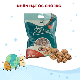 Nhân hạt óc chó FAMINUTS bịch 1kg, làm sữa, làm bánh, làm kẹo