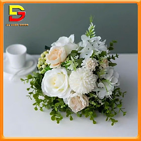 Mua Bình Hoa Lọ Hoa Bồ Công Anh Mix Mẫu Đơn Nhiều Màu Sắc Cao 40cm Trang Trí Nhà Cửa DG-266