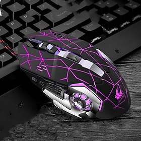 Mua Chuột game thủ V5 cực bền thiết kế độc lạ có LED nhiều màu