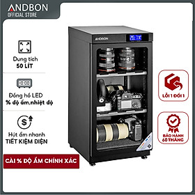 Tủ Chống Ẩm Andbon AD-50C (50 lít) - Hàng Nhập Khẩu