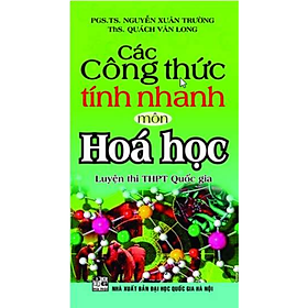 Hình ảnh Sách tham khảo_Các Công Thức Tính Nhanh môn Hóa Học_HA