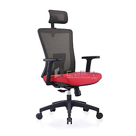 Ghế làm việc chân xoay lưng lưới có tựa đầu dành cho Trưởng phòng CM4233-M Nội thất Capta