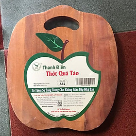 Mua RẺ VÔ ĐỊCH!!!!!!!!!! Thớt hình quả táo siêu đáng yêu_ kích thước 28**32cm_ mã số A32