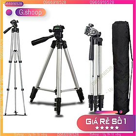 Giá đỡ 3 chân, gậy chụp ảnh 3, chân máy chụp ảnh Tripod TF-3110 + Miếng kẹp điện thoại