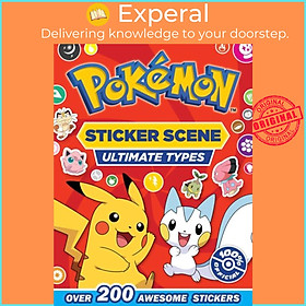 Sách - POKEMON ULTIMATE TYPES STICKER SCENE by Pokemon (UK edition, paperback)