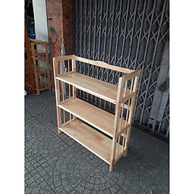 Mua Kệ Sách  Kệ Đựng Đồ  Kệ Gỗ Tự Nhiên Lắp Ráp 3 Tầng