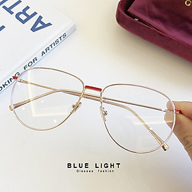 Kính Giả Cận, Gọng Kính Cận Nam Nữ Mắt Tròn To Không Độ Hàn Quốc - BLUE LIGHT SHOP