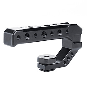 Tay Cầm Hợp Kim Nhôm Cho Máy Ảnh Cold Shoe UURig R005 Với Đế Cold Shoe 1/4 Inch 3/8 Inch 3 Lỗ Vít