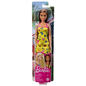 Đồ Chơi BARBIE Búp Bê Thời Trang Năng Động BST Bướm Vàng HBV08 T7439