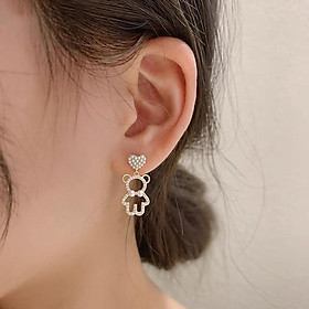 Khuyên tai, Bông tai thời trang HT624 - Culi accessories