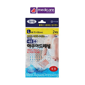 Băng Cá Nhân MomsDerm Neo Waterproof Aqua Bandage Chống Thấm Nước