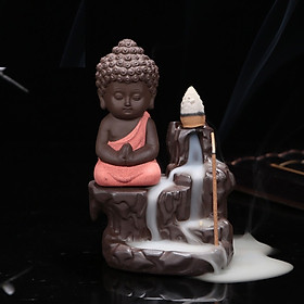 Thác Khói Trầm Hương trang trí Phật Toạ